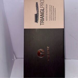 NEW/OPEN‎ BOX CALISTA TrianglPro Heated Detailer Brush - Snake Skin Print